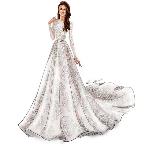 Sketches Of Meghan Markle's Wedding Dress Shows Just How 